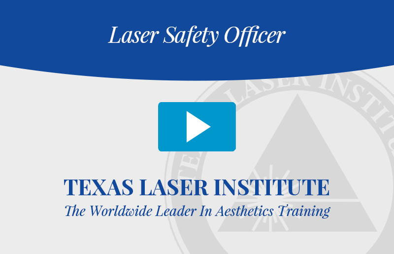 Certification as a Laser Safety Officer 